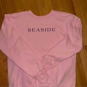 The Seaside Style Pink Sweatshirt “The New Town from the Old Ways” M Excellent